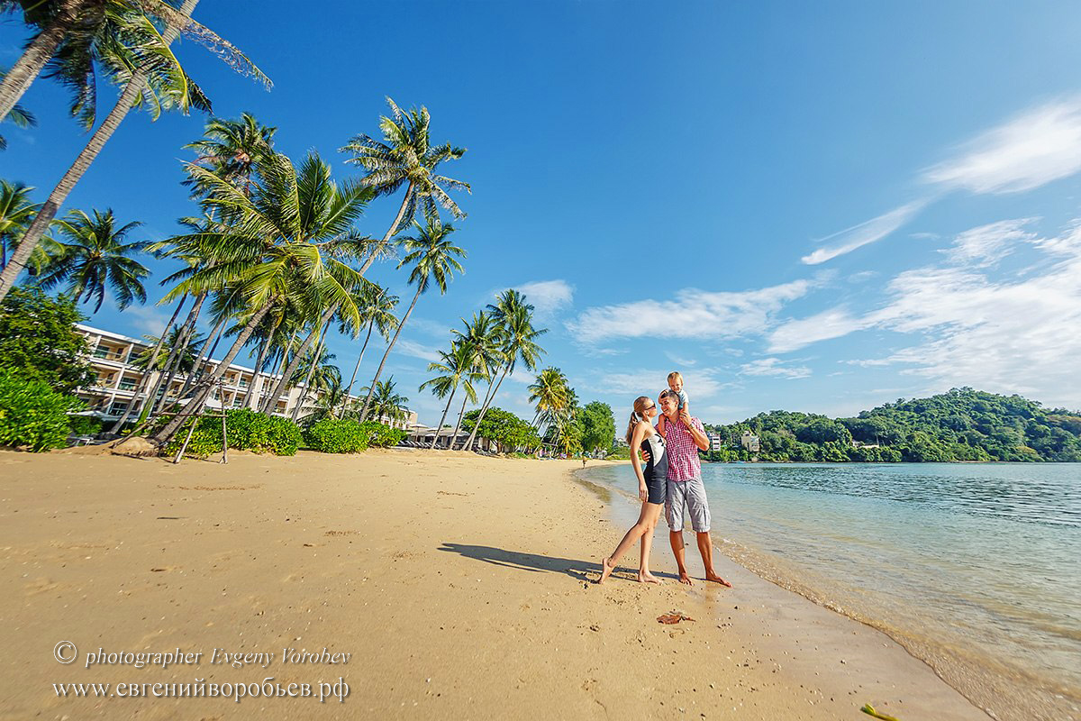 семейная фотосессия на Пхукете фотограф phuket пляж цена стоимость заказать